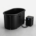 Cold Plunge Chiller Bundle Designed for Home Recovery, 1/3HP Pump, 148 Gallon Tub, Built-In Filter